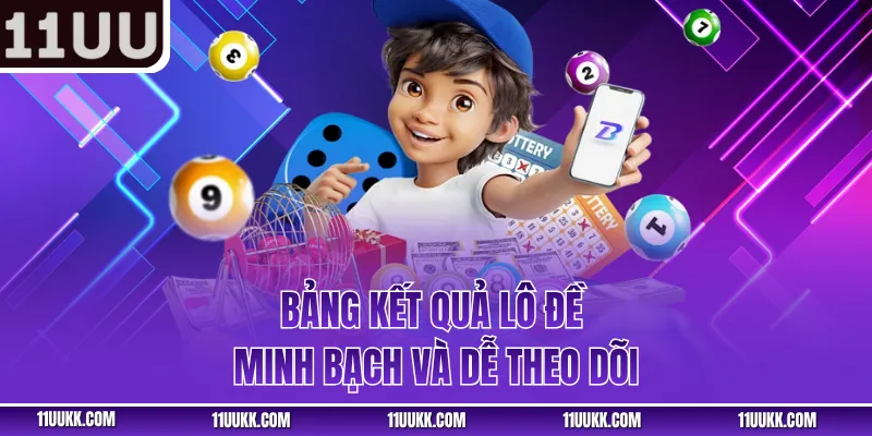 Bảng kết quả lô đề minh bạch và dễ theo dõi