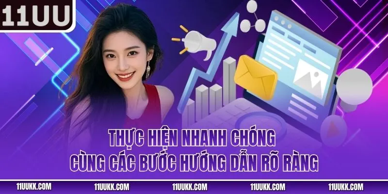 Thực hiện nhanh chóng cùng các bước hướng dẫn rõ ràng